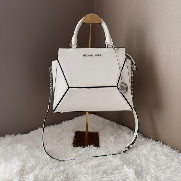 Michael Kors Prism Satchel Bag - Picture 1 of 13